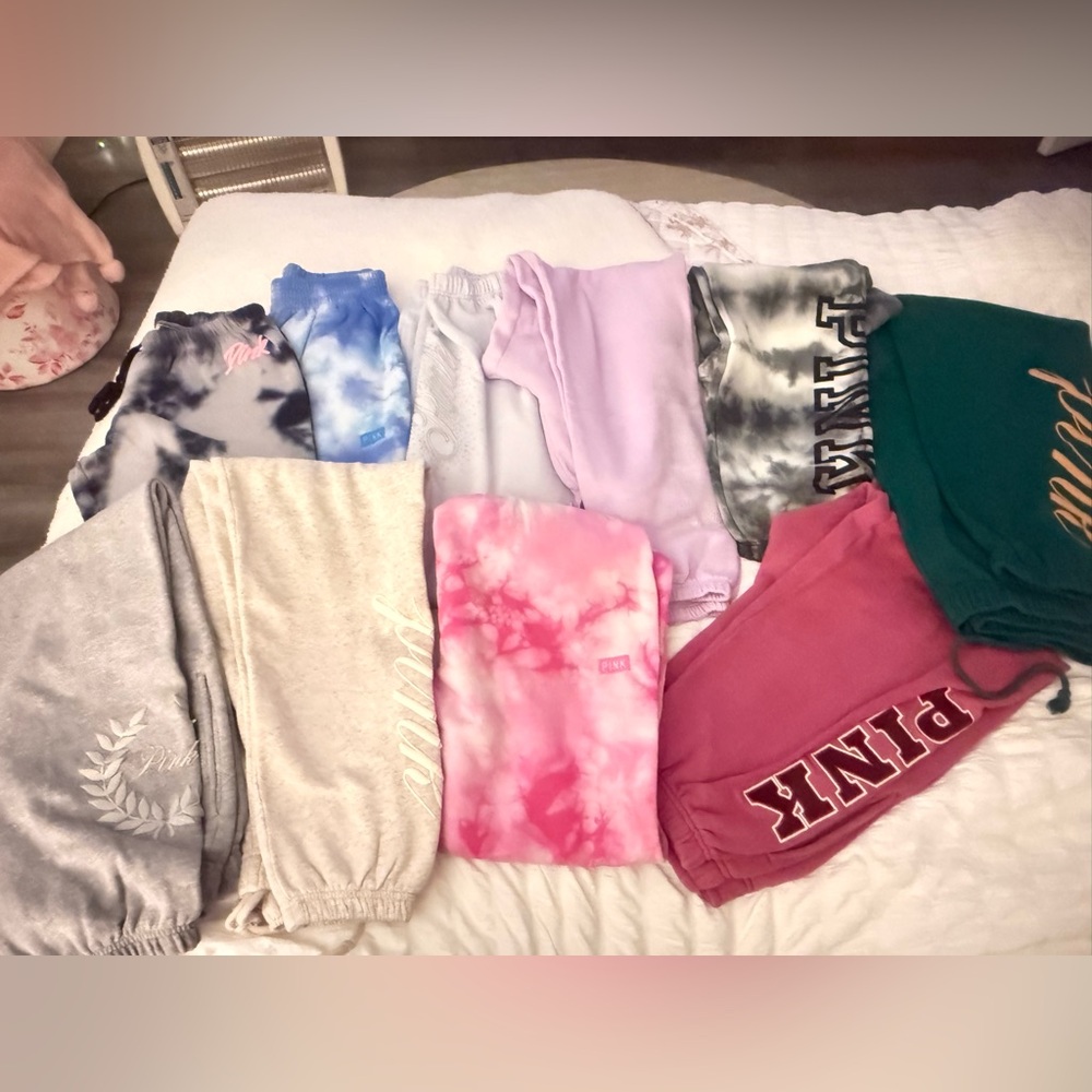 PINK VS XS-M SWEATPANTS BUNDLE